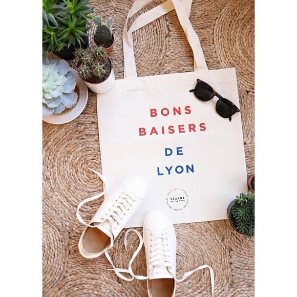 Sezane Handbags - Sezane Bons Baisers de Paris Tote, New